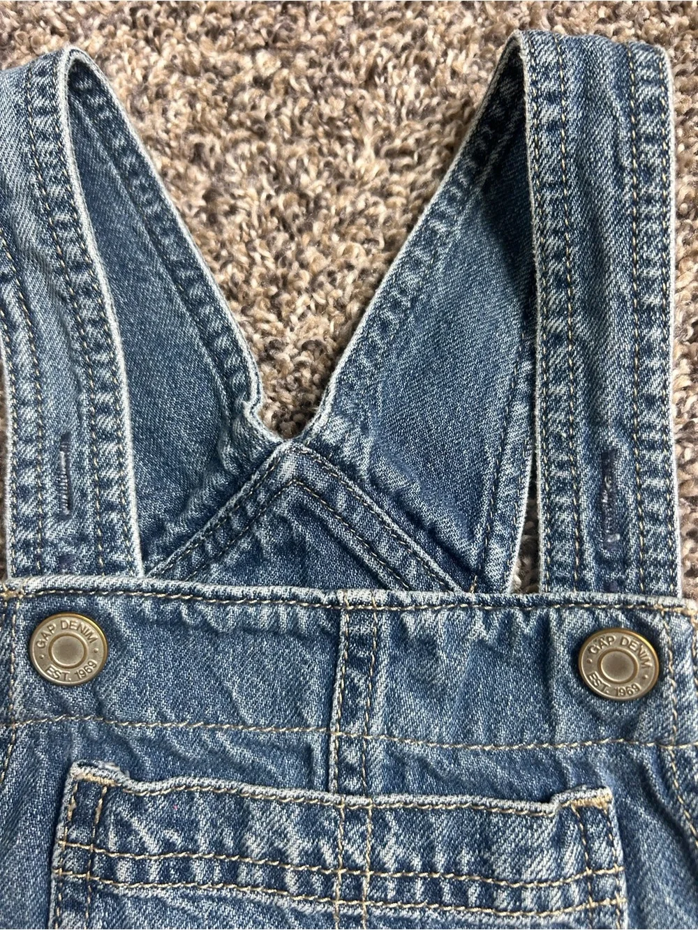 Gap Girls Short Overalls in Good Clean Condition Girl size Small